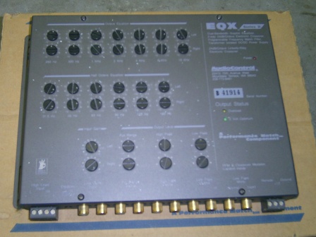 AudioControl EQX