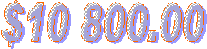 $10 800.00 